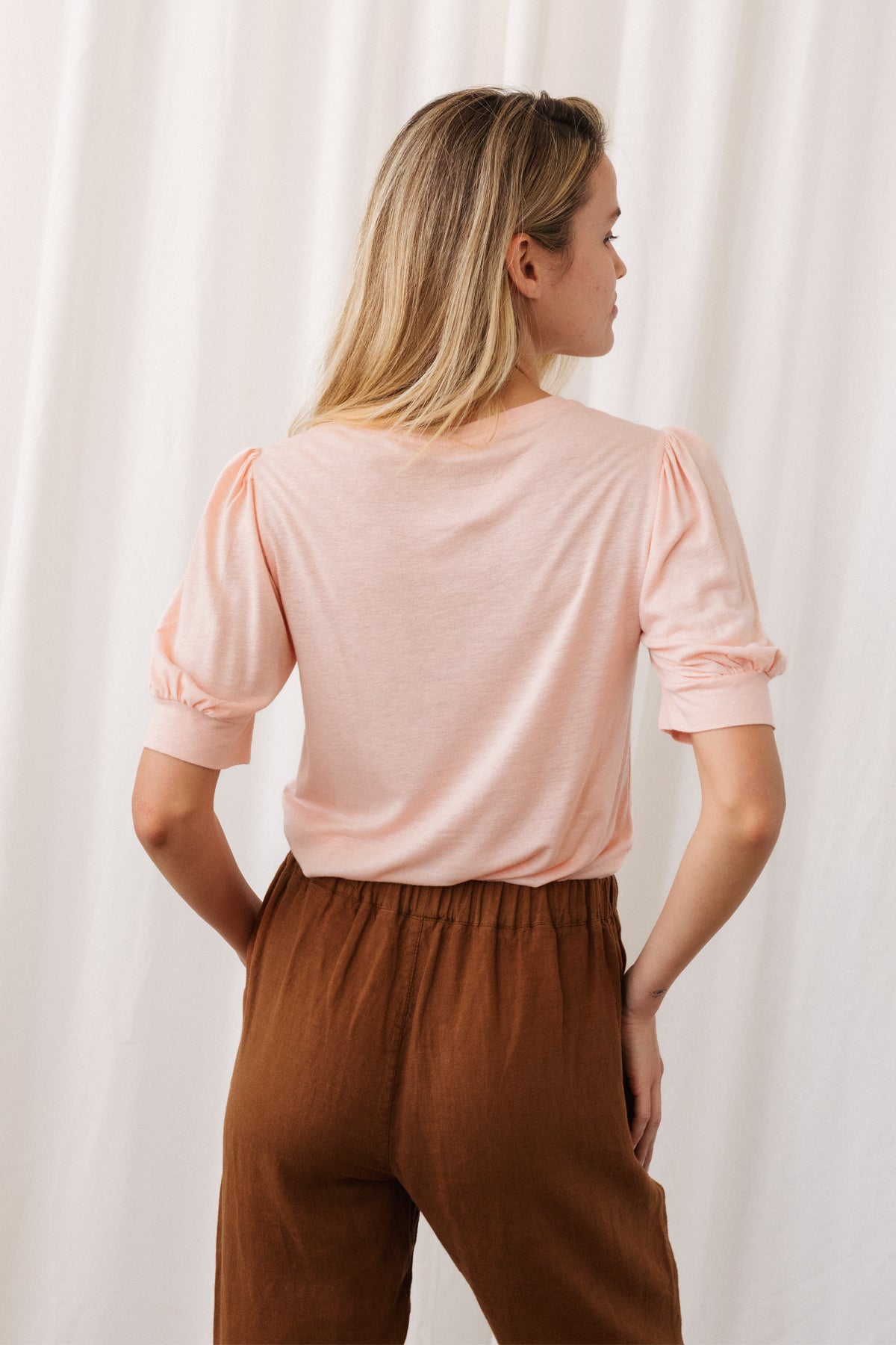 Top Tefisi - Salmon - Femme