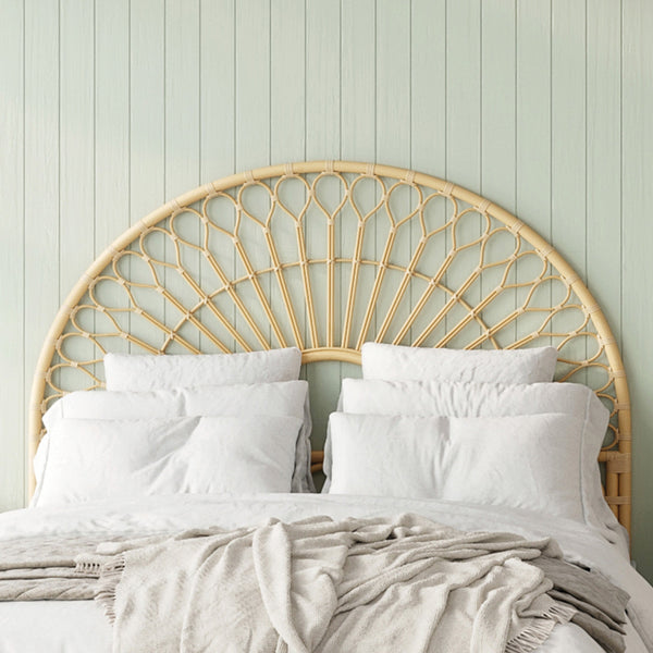 tete de lit bahia 140 cm rotin naturel