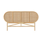 tete de lit en rotin naturel 170 cm navahino