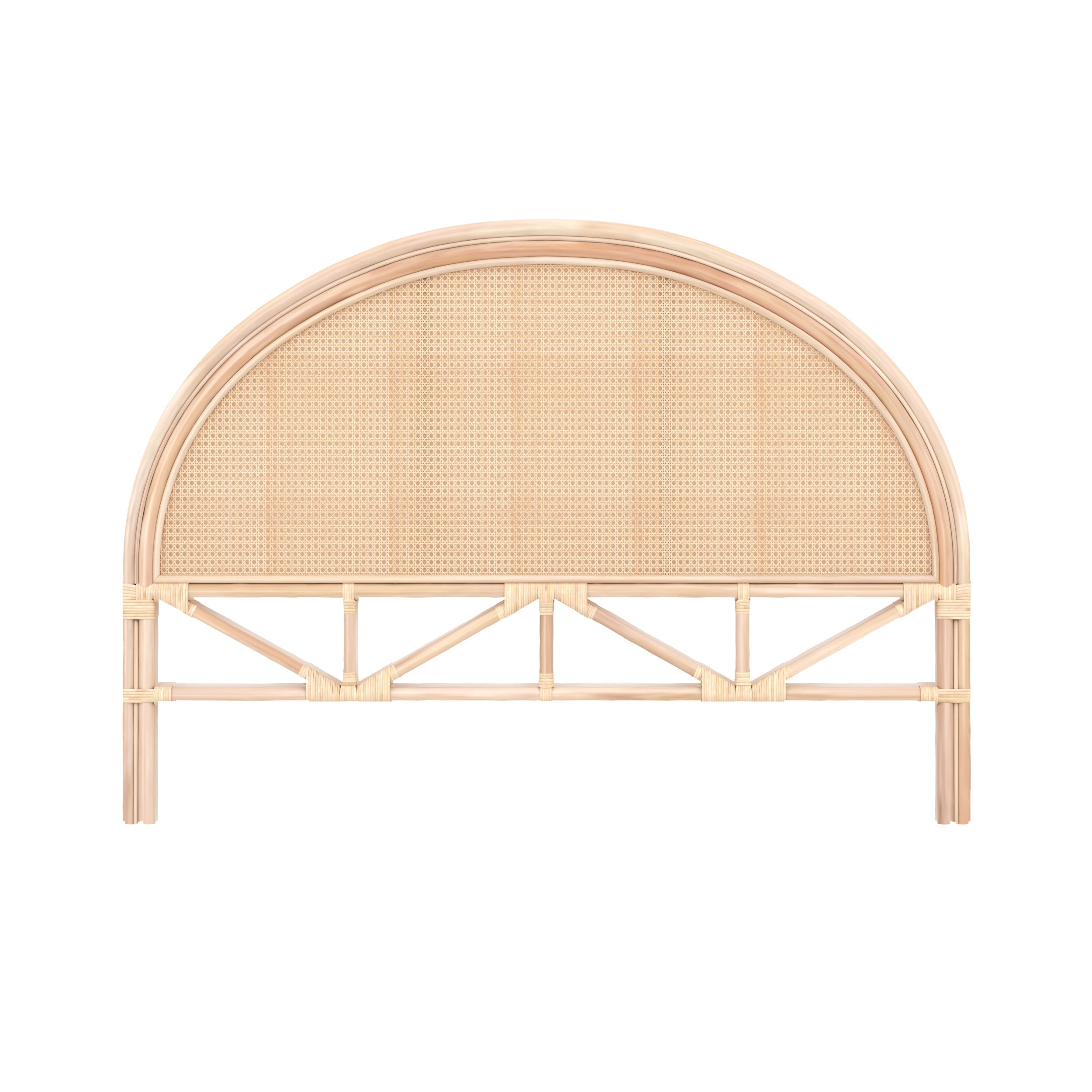 tete de lit madya 140cm rotin cannage boheme chambre