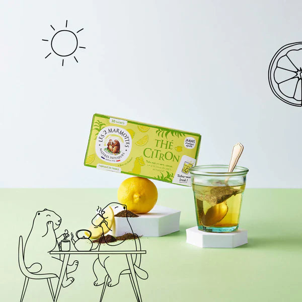 Thé Citron Bio - 30 Sachets