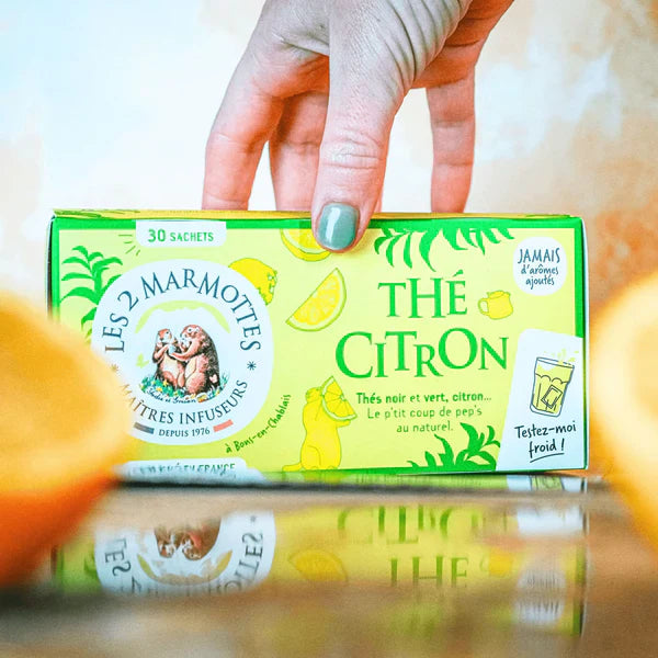Thé Citron Bio - 30 Sachets