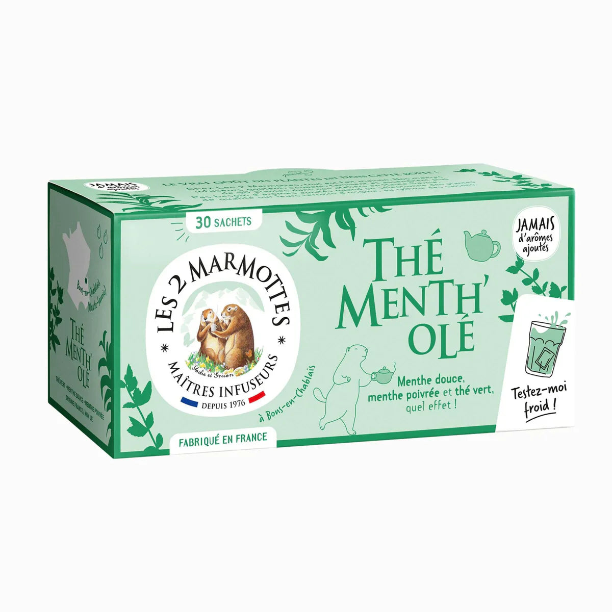 Thé Menth'Olé Bio - 30 Sachets