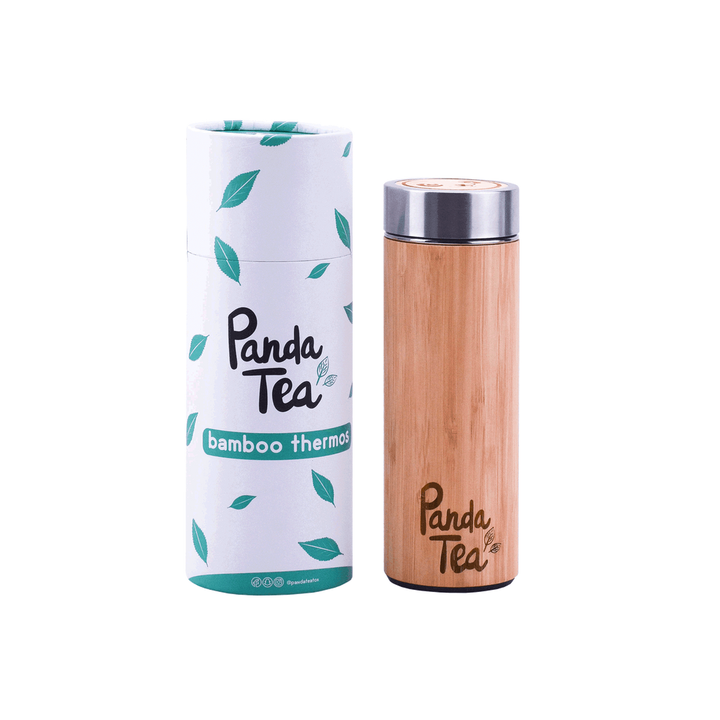 Thermos En Bambou Avec Infuseur - 360 Ml