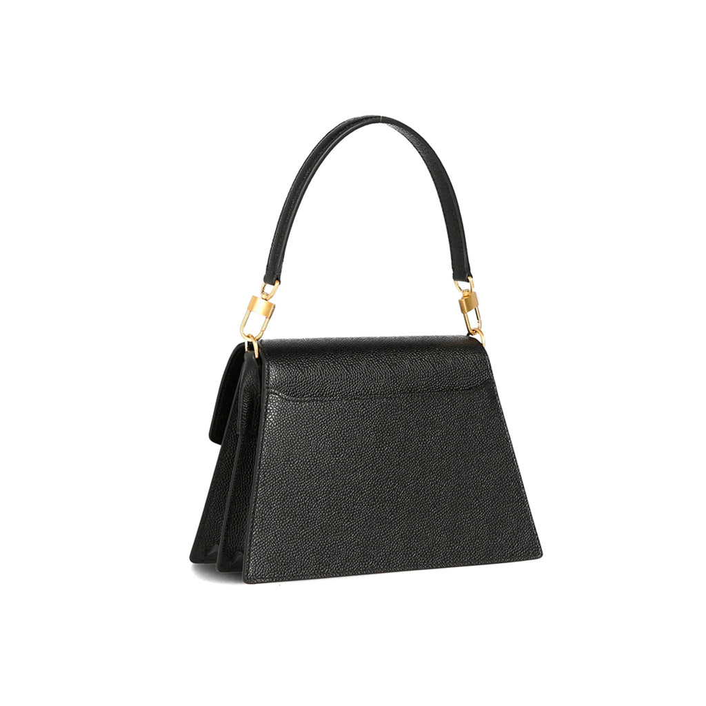 Thom Browne Trapeze Top Handle Bag - Black - Femme