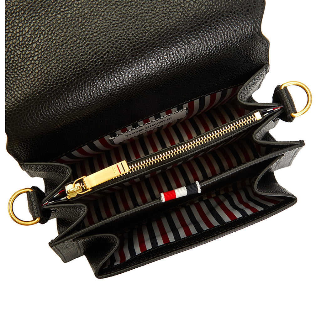 Thom Browne Trapeze Top Handle Bag - Black - Femme
