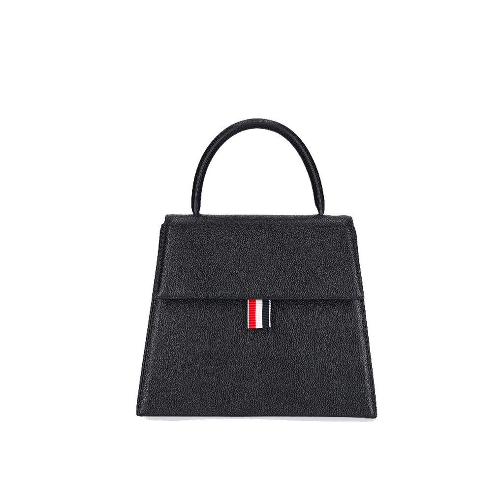 Thom Browne Trapeze Top Handle Bag - Black - Femme