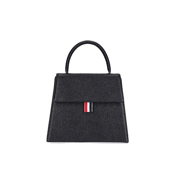 Thom Browne Trapeze Top Handle Bag - Black - Femme