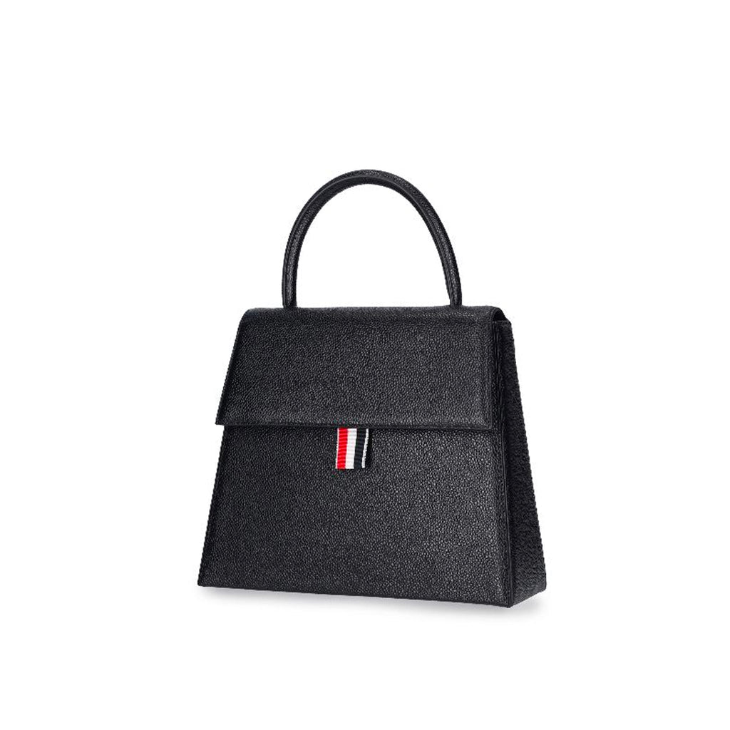 Thom Browne Trapeze Top Handle Bag - Black - Femme