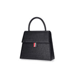 Thom Browne Trapeze Top Handle Bag - Black - Femme