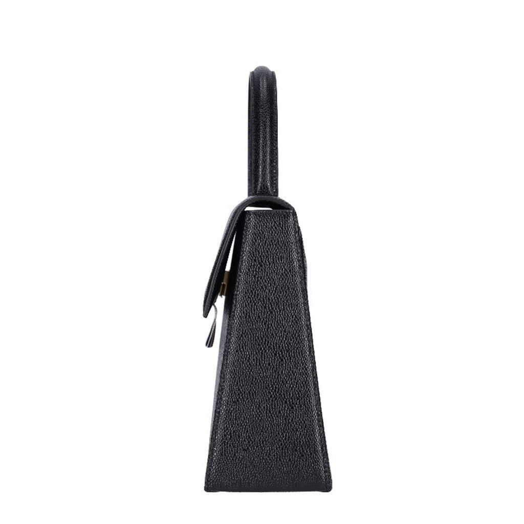 Thom Browne Trapeze Top Handle Bag - Black - Femme