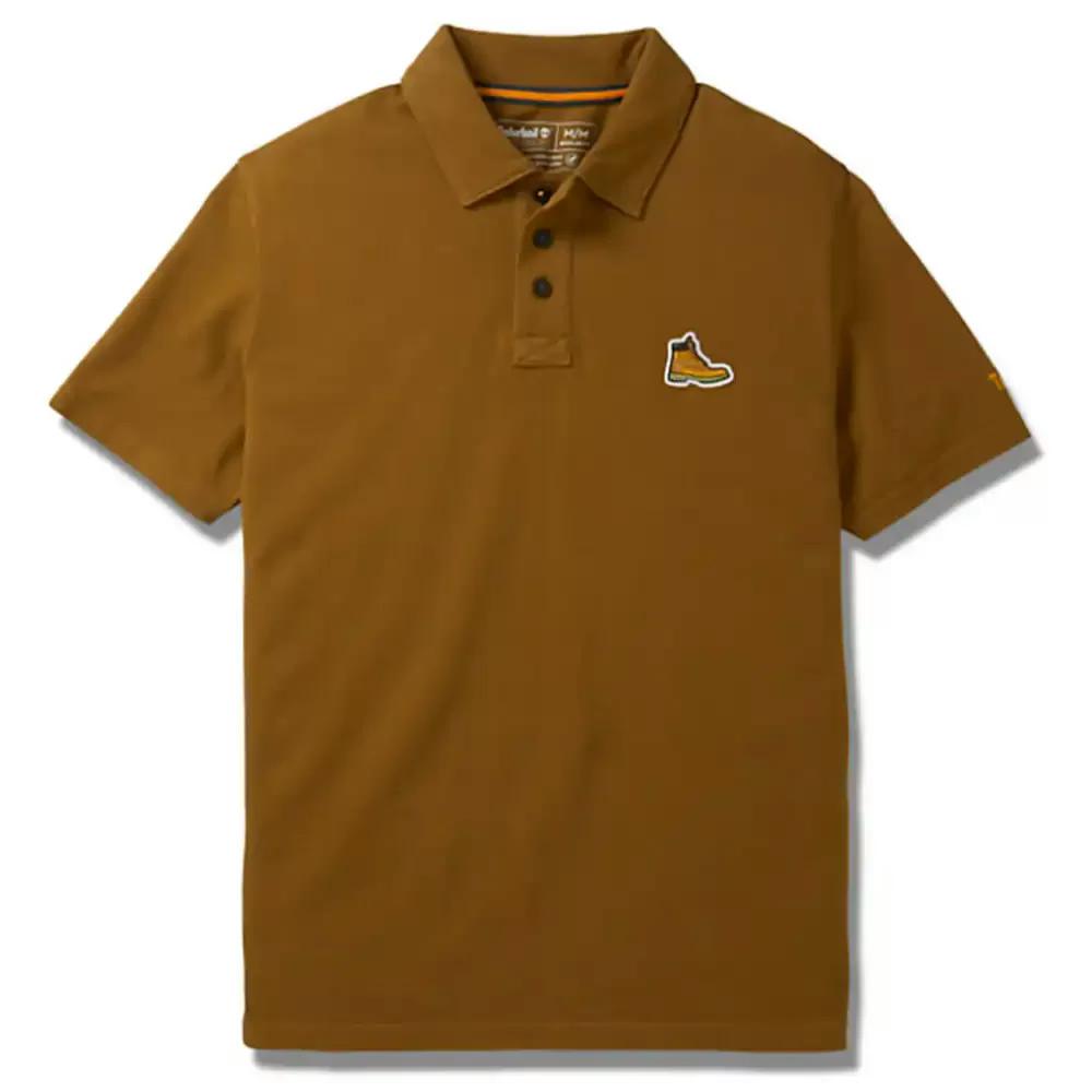 Polo Logo - Marron