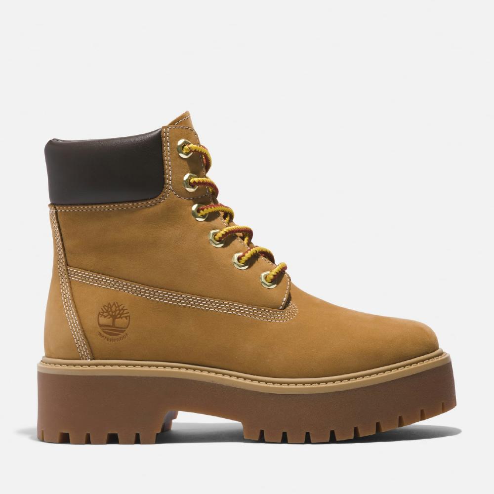 Bottes Stone Street 6 Inch Wp - Marron