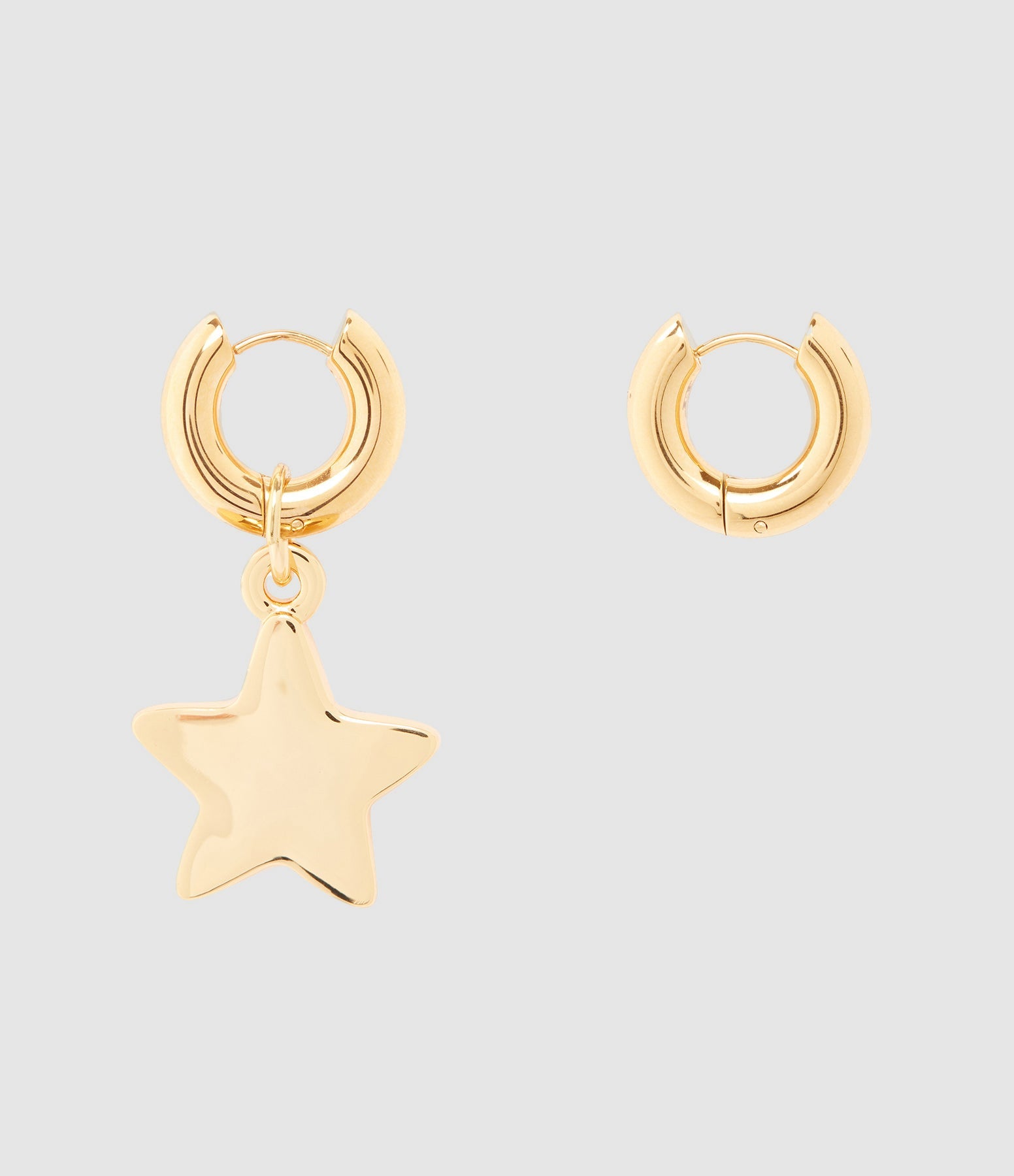 Timeless Pearly - Créoles Mix & Match Étoile Doré - Femme