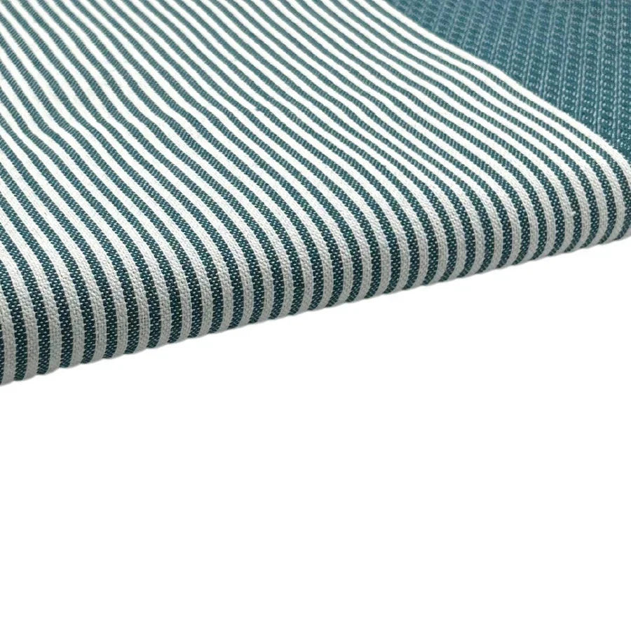 Fouta Nid D'Abeille - Bleu Canard