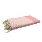 Fouta Nid D'Abeille - Rose