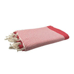 Fouta Nid D'Abeille - Rouge