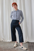 Chemise Tokunoshima - Rayures Marine - Femme