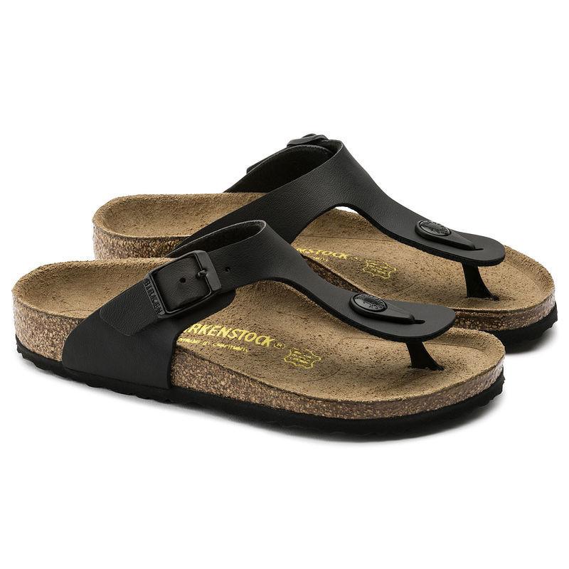 Tongs Gizeh Eva - Noir - Enfant - Birkenstock1 - The Bradery