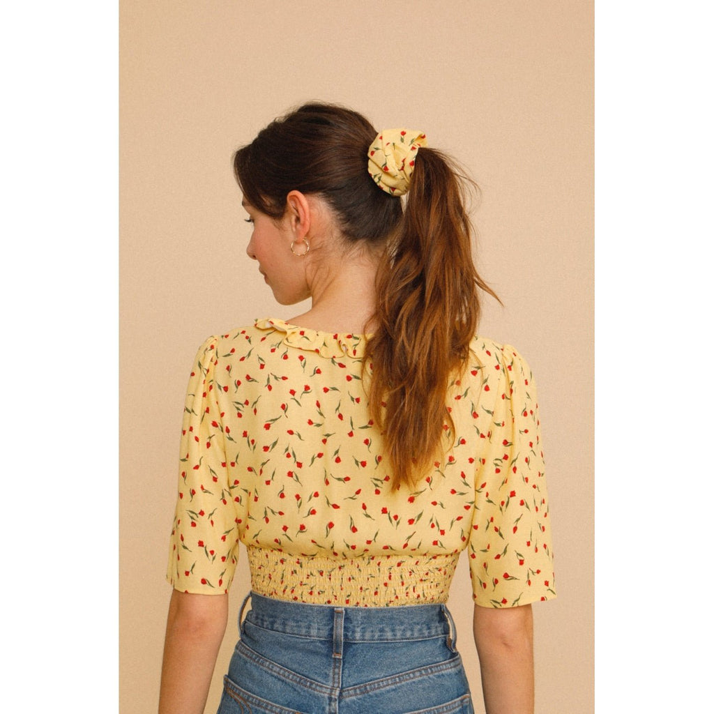 Top Alessio - Mini Tulipe Paille - Rouje - The Bradery
