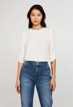 Top Badiane - Ecru - Claudie Pierlot - The Bradery