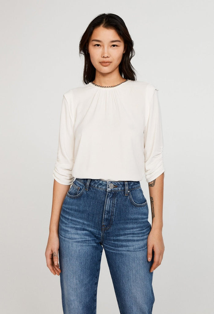 Top Badiane - Ecru - Claudie Pierlot - The Bradery