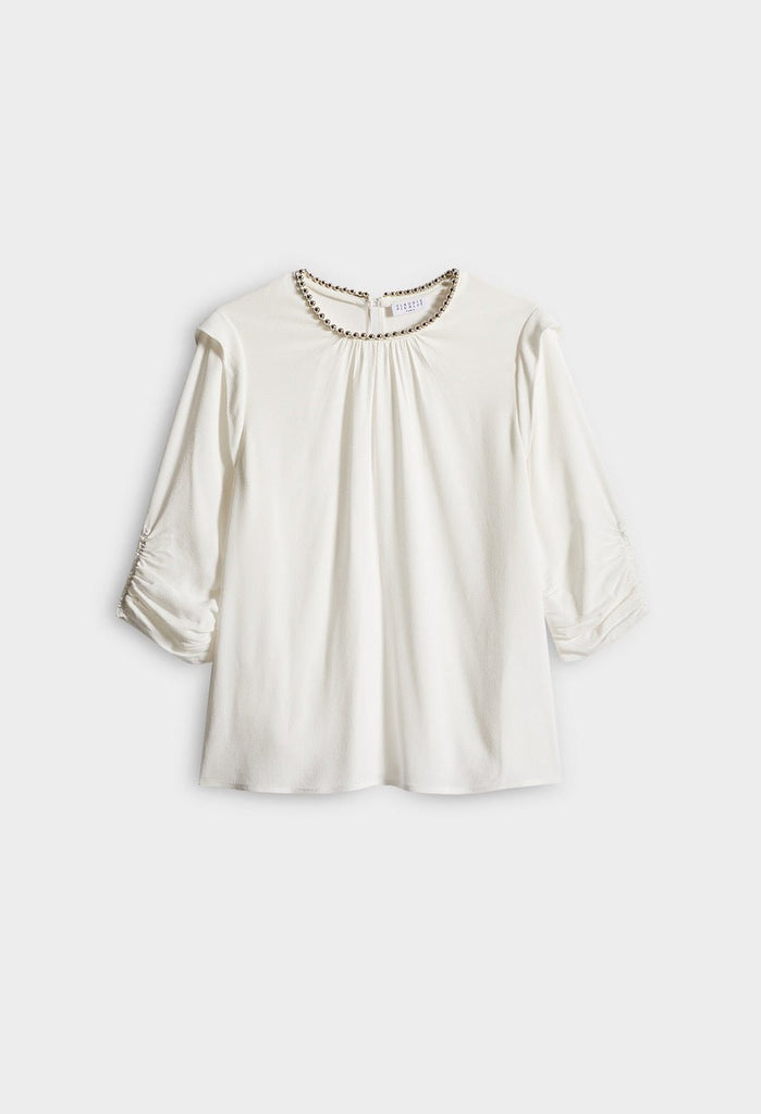 Top Badiane - Ecru - Claudie Pierlot - The Bradery