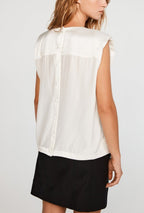 Top Bamboleo - Ecru - Claudie Pierlot - The Bradery