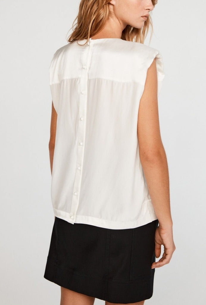 Top Bamboleo - Ecru - Claudie Pierlot - The Bradery