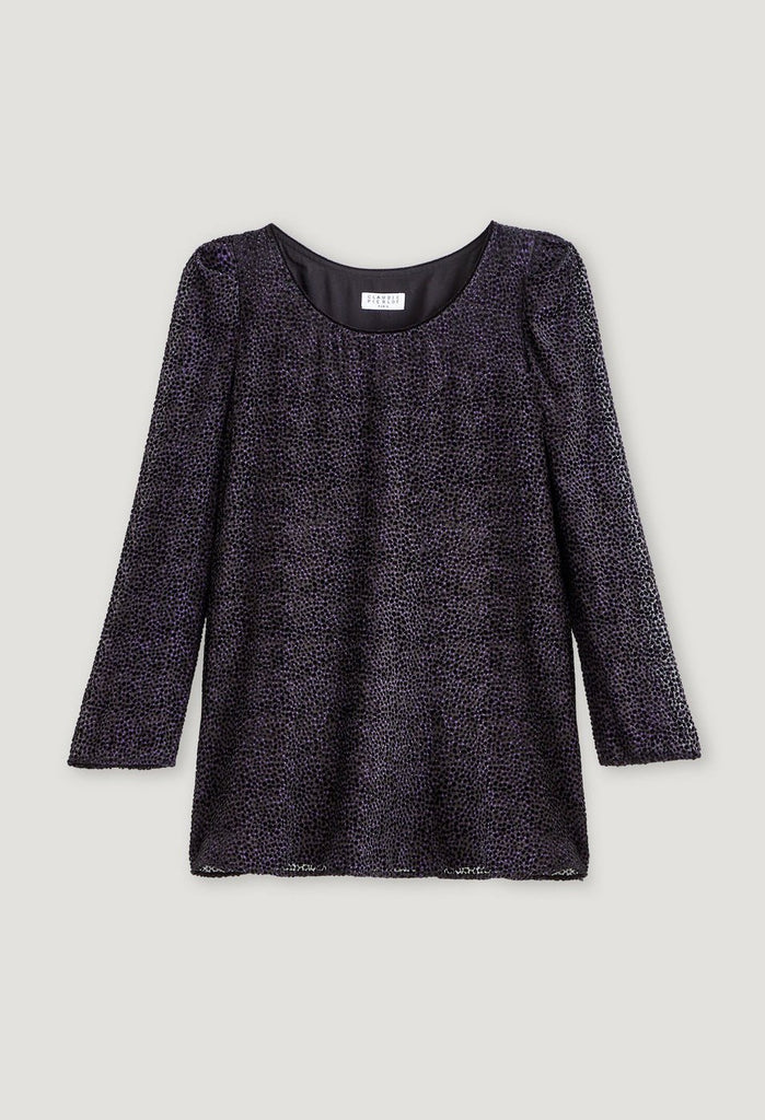 Top Ban Velvet - Bicolore - Claudie Pierlot - The Bradery