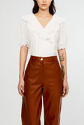 Top Blanchette - Ecru - Claudie Pierlot - The Bradery
