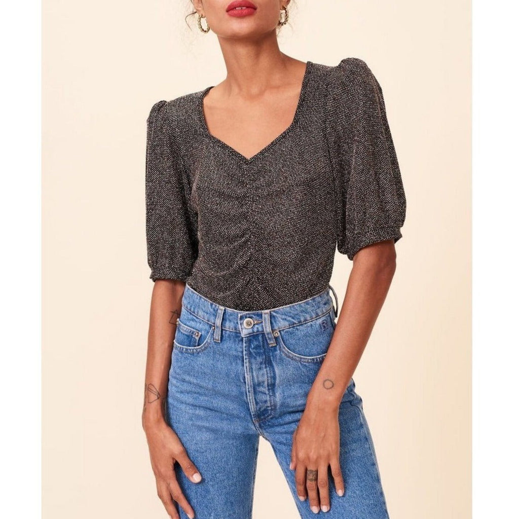 Top Brenda - Gold Tops Rouje