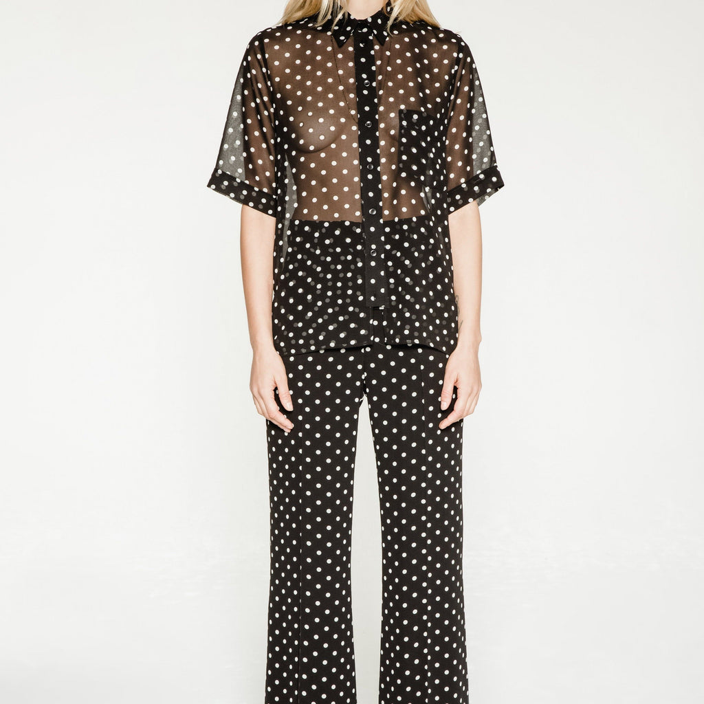 Top Dalmas - Blanc A Pois HAUTS Margaux Lonnberg