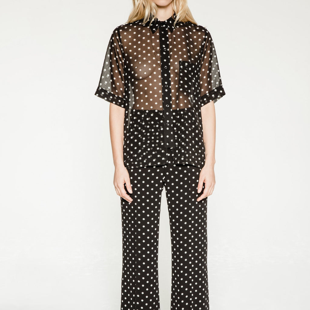 Top Dalmas - Blanc A Pois HAUTS Margaux Lonnberg