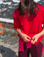 Top Eddie Thorens - Rouge - Modetrotter - The Bradery