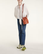 The Kooples - Top Fluide Écru Large À Détail Noué - Femme