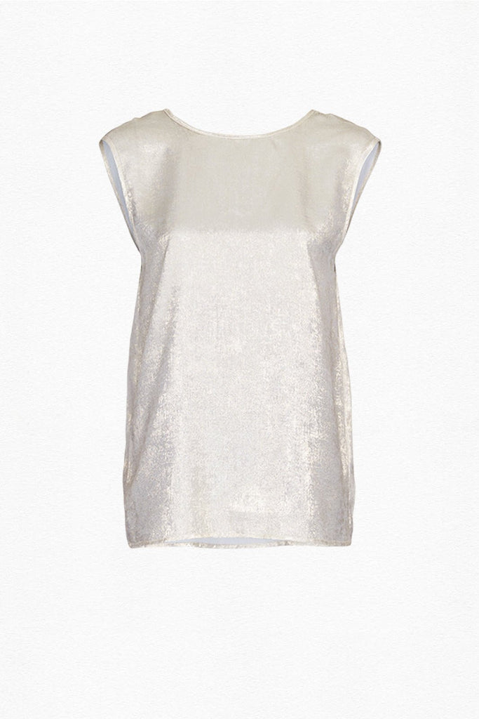 Top Keith - Lamé - Plume Paris - The Bradery