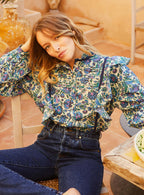 Top Olivia Kanpur - Blue
