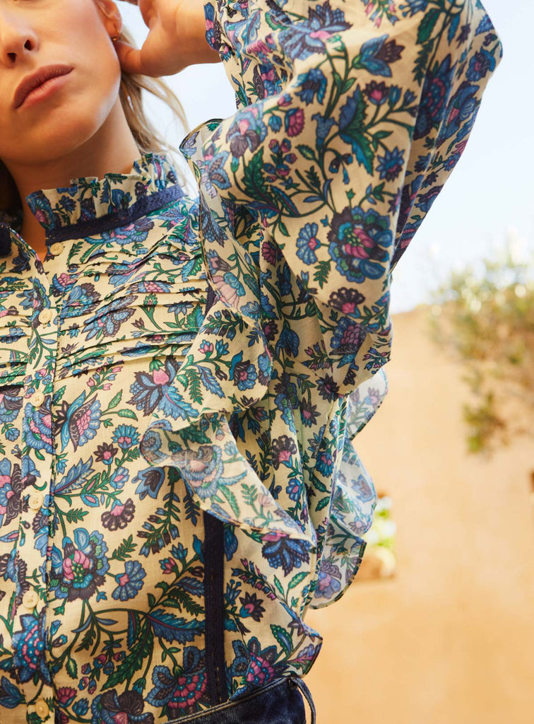 Top Olivia Kanpur - Blue