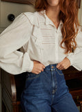Top Olivia Slumb - White
