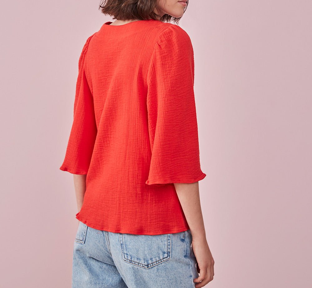 Top Sidoine - Fraise - Des Petits Hauts - The Bradery