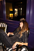 Top Tina - Paillettes - Plume Paris - The Bradery