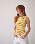 Top Cora Pois Jaune