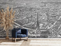 Fresque Tour Eiffel - Anthracite