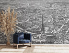 Fresque Tour Eiffel - Anthracite