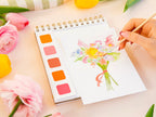 Travel Book - Carnet Aquarelle - Thème Secret Garden