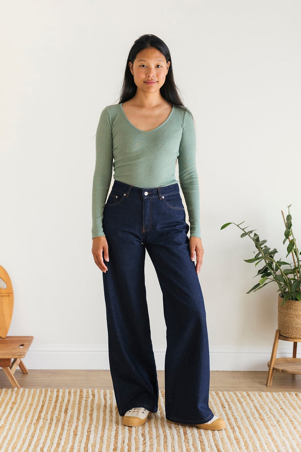 meta-preview, lightweight green sweatshirt with eco-friendly fibers.