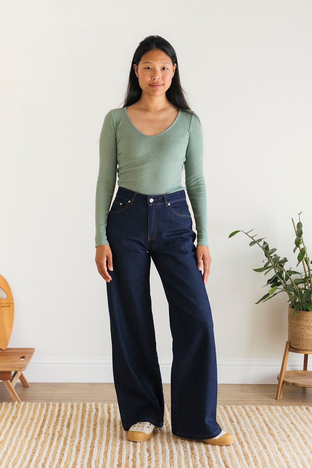 meta-preview, lightweight green sweatshirt with eco-friendly fibers.