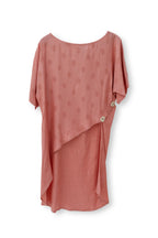 Tunique Botones Jacquard Café Rose