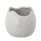Pennie - Cache-Pot - Blanc - Grès